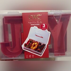 Cook With Color, Red, Perfect On the Go Snack Box